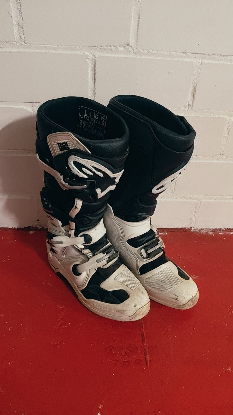 cros laarzen moto, Motoren, Ophalen of Verzenden, Tweedehands, Laarzen, Alpinestars