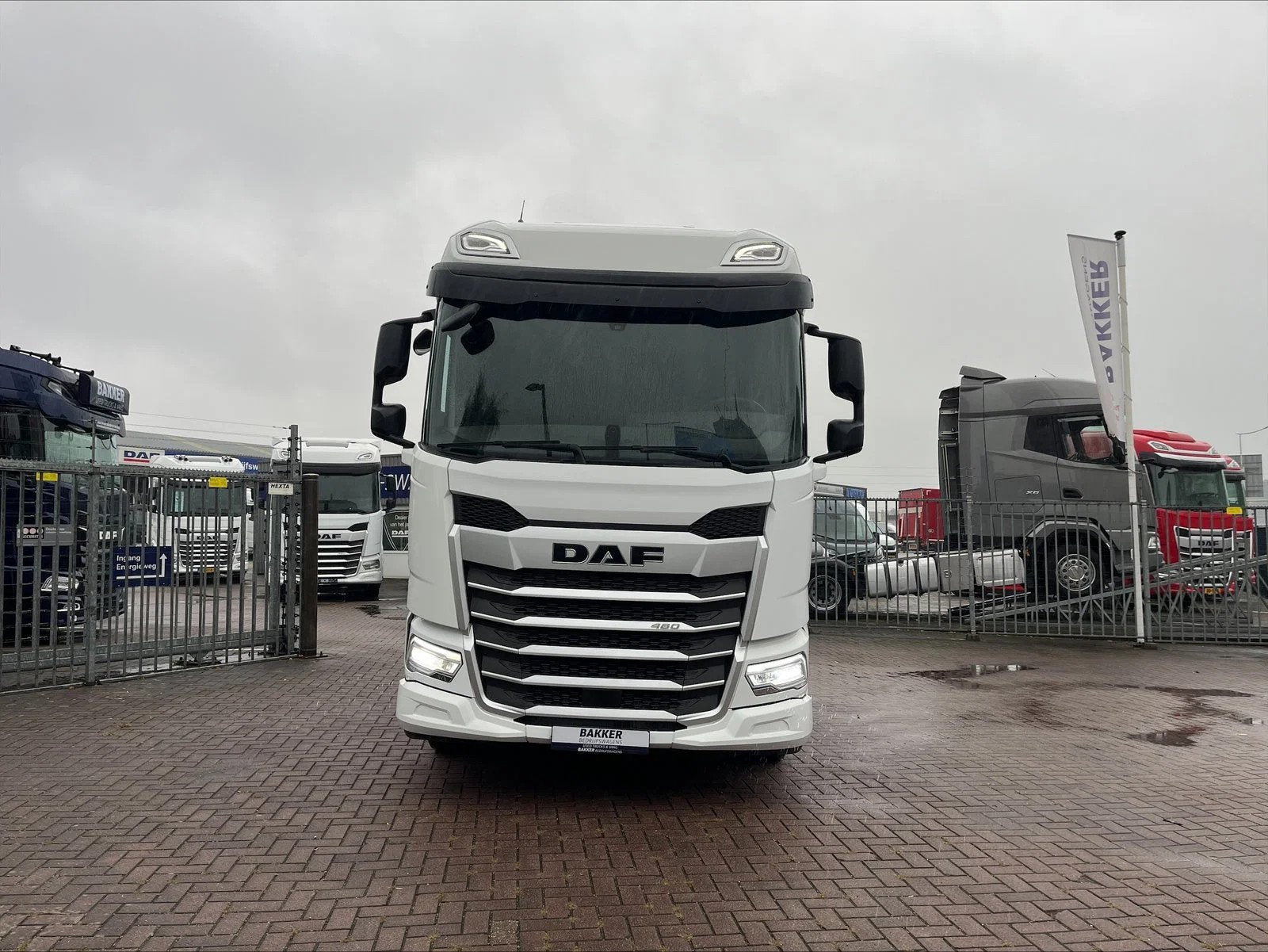 DAF XF 480 *2023* ASLAST BEWAKING - 350.000KM! (bj 2023), Automaat, Achterwielaandrijving, Euro 6, Wit