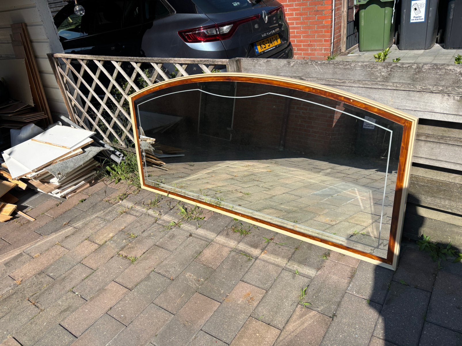 Gangspiegel, Ophalen, Zo goed als nieuw, 75 tot 100 cm, 150 tot 200 cm