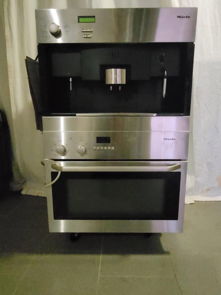 Miele combi & Koffiemachine, Witgoed en Apparatuur, Ovens, Ophalen, Gebruikt, Hete lucht, Oven met grill