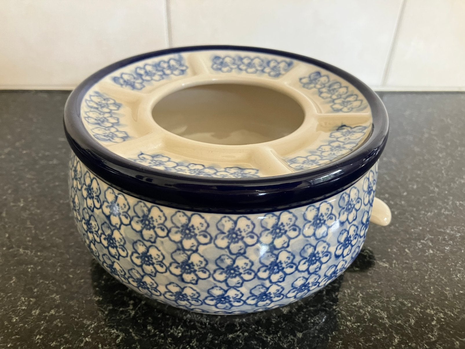 Bunzlau Castle theestoof nieuw Buttercup aardewerkH8 D16 cm, Overige merken, Keramiek, Overige typen, Nieuw