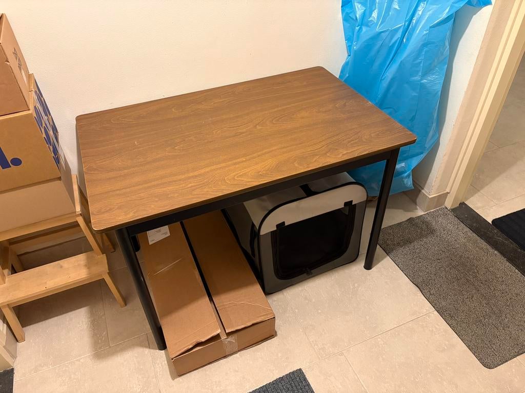 Tafel gratis af te halen, Huis en Inrichting, Tafels | Eettafels, Ophalen, 100 tot 150 cm, 50 tot 100 cm, Zo goed als nieuw