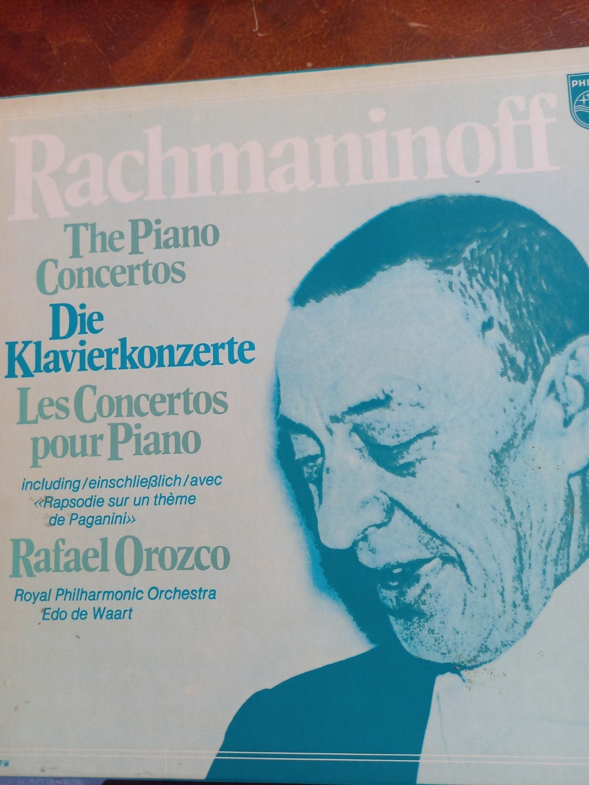 Rachmaninoff LP 3 delige box, Ophalen, 12 inch, Overige typen