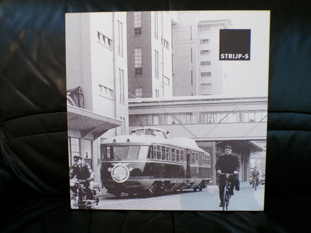 foto Philips Strijp-S Eindhoven met treinwagon jaren 50, Verzamelen, Vierkant, Ophalen of Verzenden, Zo goed als nieuw, Canvas of Doek