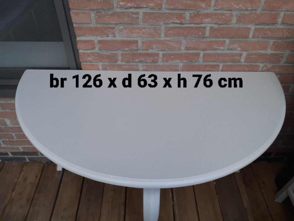 Sidetable, Ophalen, 100 tot 150 cm, Zo goed als nieuw, Overige vormen