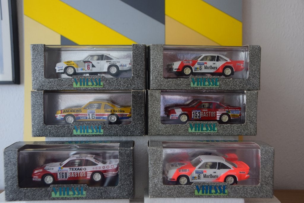 opel manta  400  rally  van alles wat, Hobby en Vrije tijd, Modelauto's | 1:43, Ophalen of Verzenden, Nieuw, Auto
