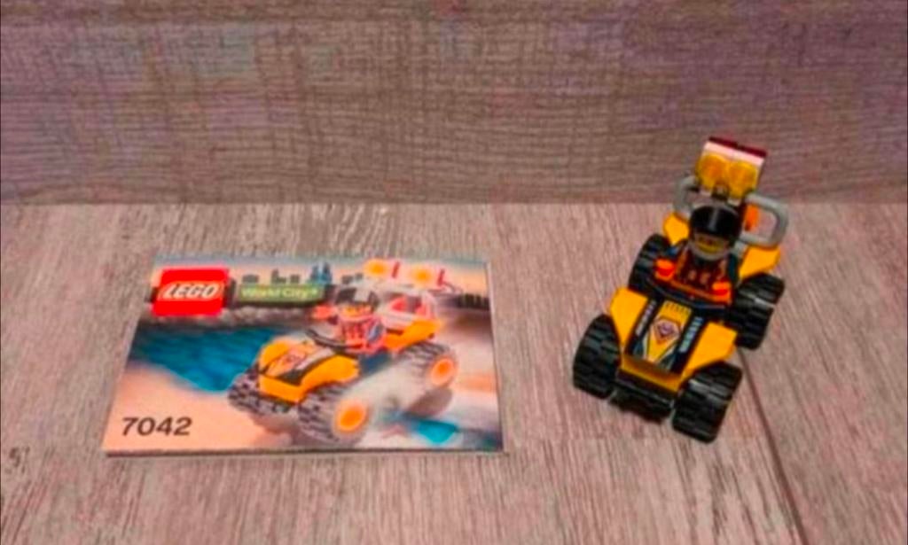 Lego duin patrouille auto 7042, Ophalen of Verzenden, Zo goed als nieuw, Complete set, Lego