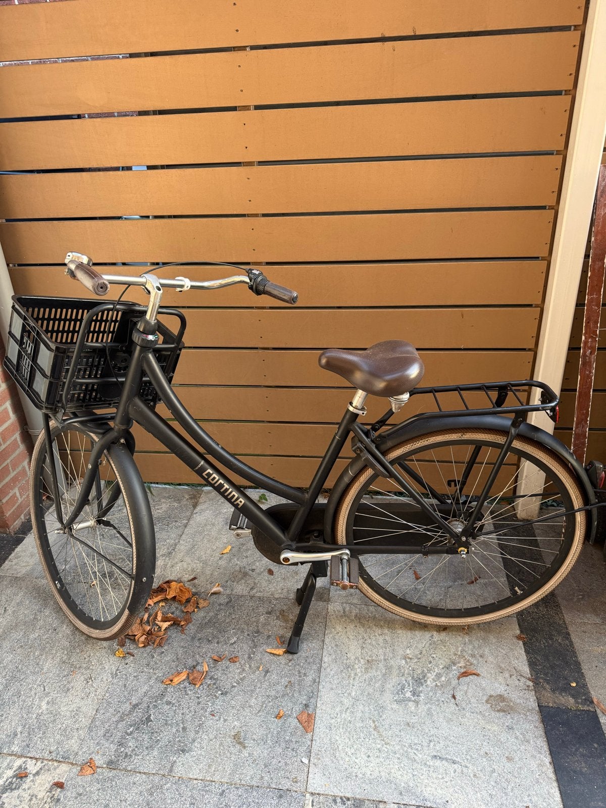 Cortina Transport U4 Damesfiets 28 inch, 3 versnellingen, Terugtraprem, Gebruikt, (Extra) lage instap, Ophalen