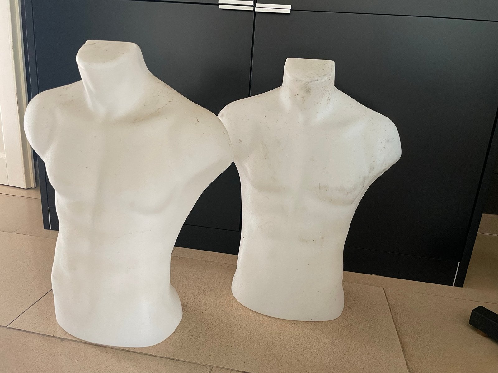 2 kunststof bustes - ideaal voor presentatie, Ophalen of Verzenden