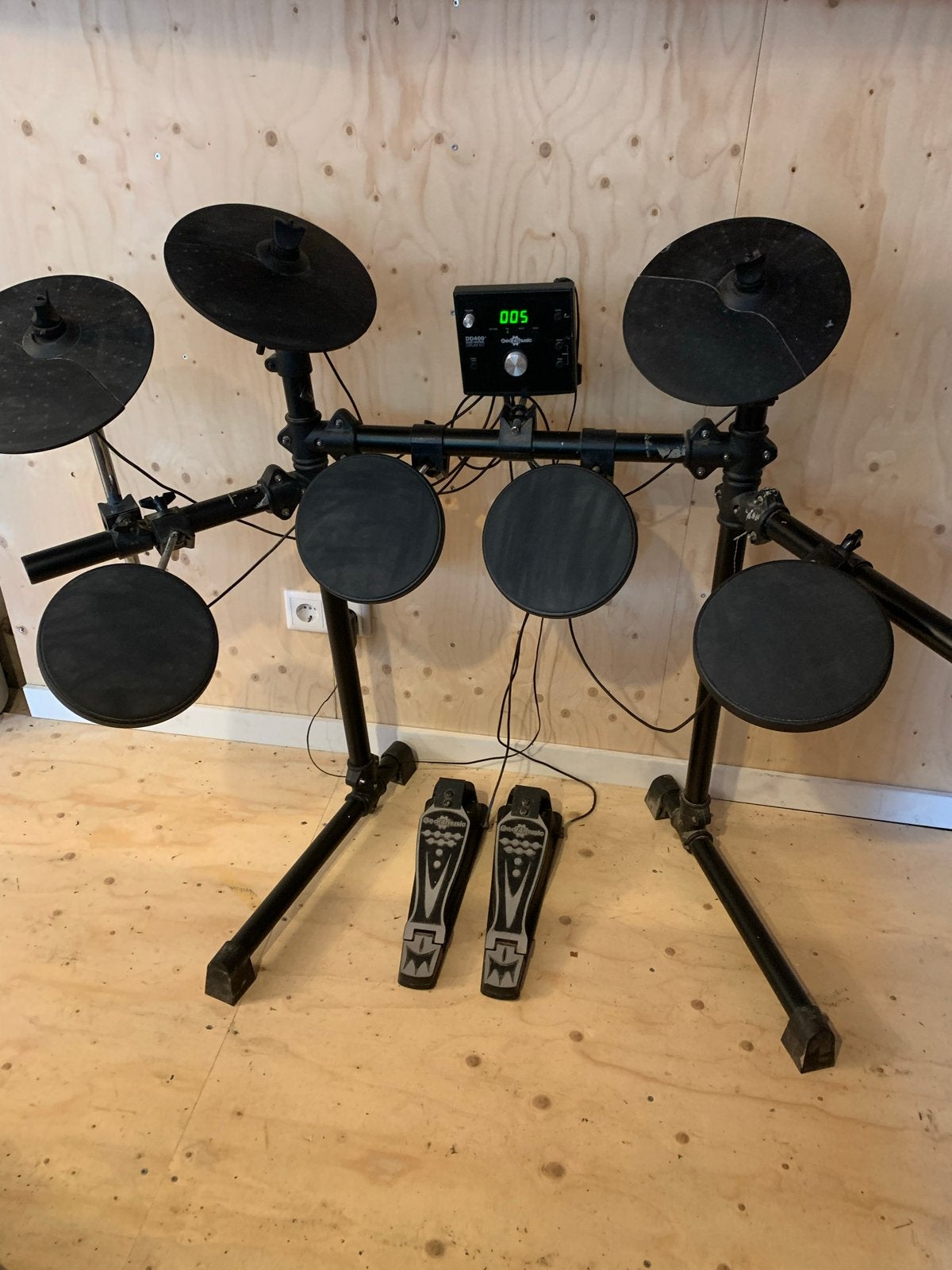 Gear4music DD400 + Elektronisch Drumstel (geen versterker), Ophalen, Gebruikt, Overige merken, Elektronisch