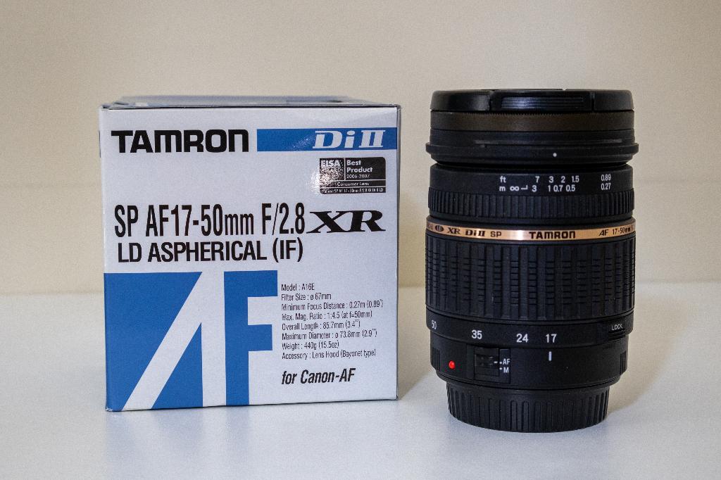 Tamron 17-50mm F/2.8 SP Di II Canon EF-S, Ophalen of Verzenden, Zo goed als nieuw, Standaardlens, Zoom