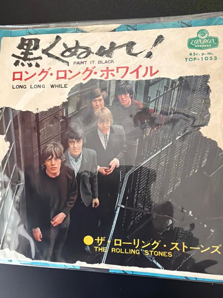 The Rolling Stones - Paint it Black (Japanse persing) MINT, Cd's en Dvd's, Vinyl Singles, 7 inch, Single, Ophalen of Verzenden