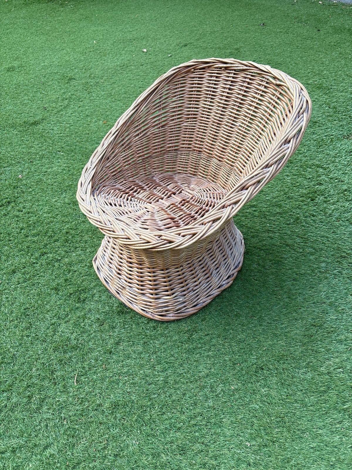 Vintage rotan kinderstoel, Ophalen