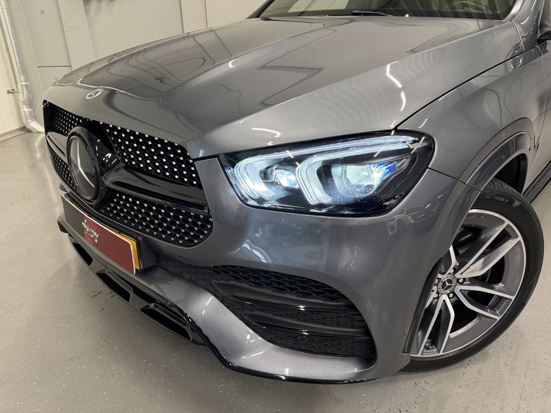 Mercedes-Benz GLE 350 e 4MATIC AMG PANO/22"/LUCHTVERING/BURM, Automaat, Gebruikt, Zwart, 4 cilinders