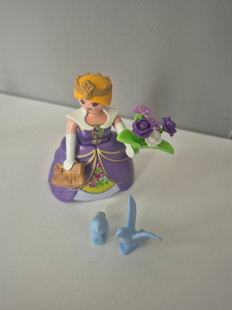 playmobil paarse princess, Kinderen en Baby's, Ophalen of Verzenden, Gebruikt, Complete set