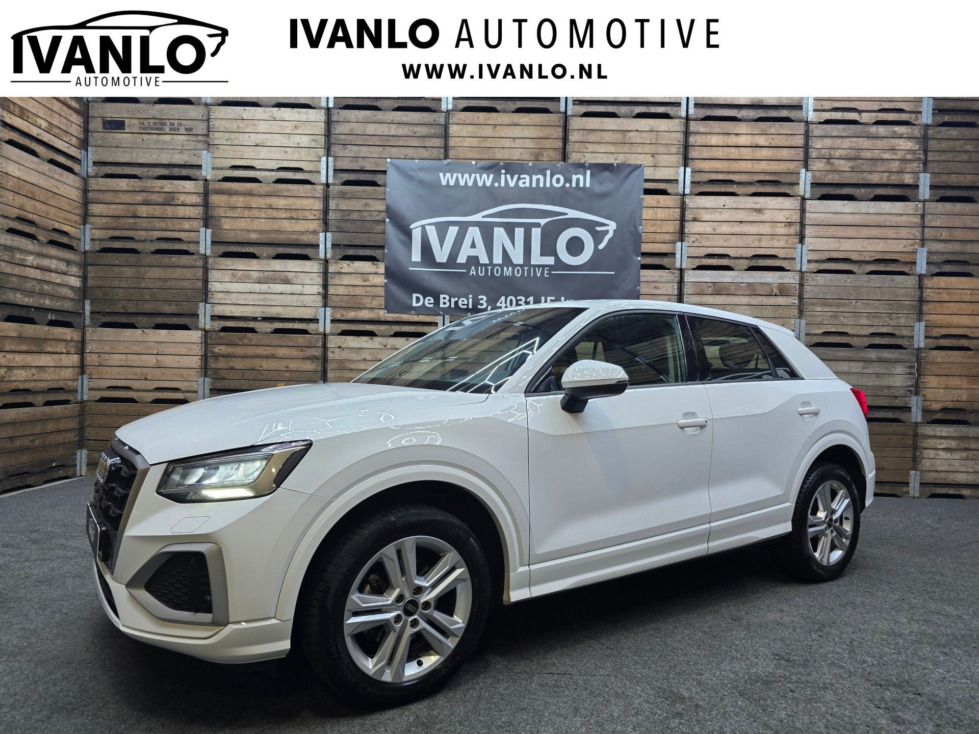 Audi Q2 30 TFSI Advanced edition Full LED MMI Navi Camera VC, Auto's, Voorwielaandrijving, Stof, Gebruikt, Wit