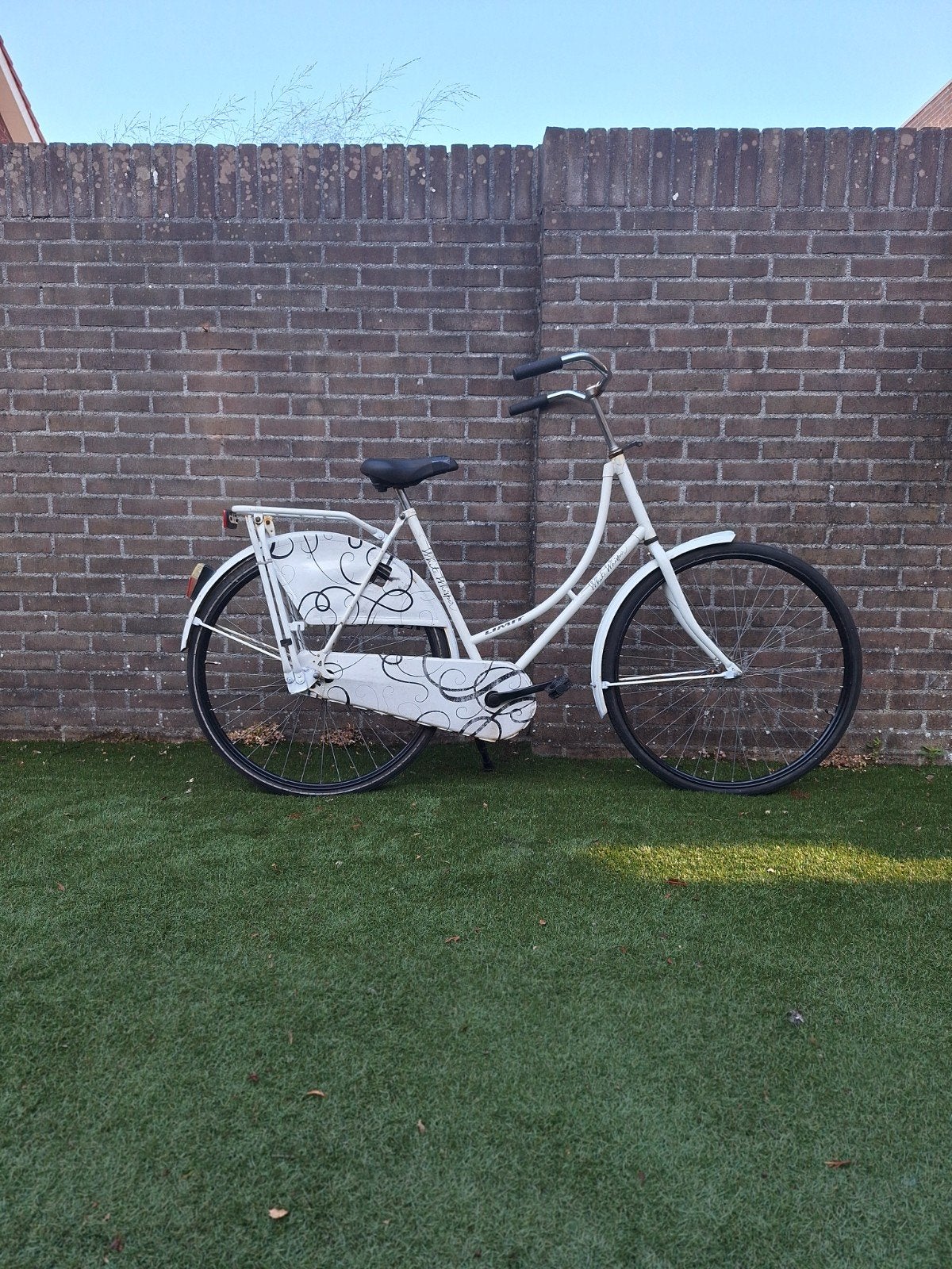 OMAFIETS LIMIT WHITE WHISPER 28 INCH TEAB FRAMEHOOGTE 56 CM, Fietsen en Brommers, 53 tot 56 cm, Ophalen of Verzenden, Gebruikt