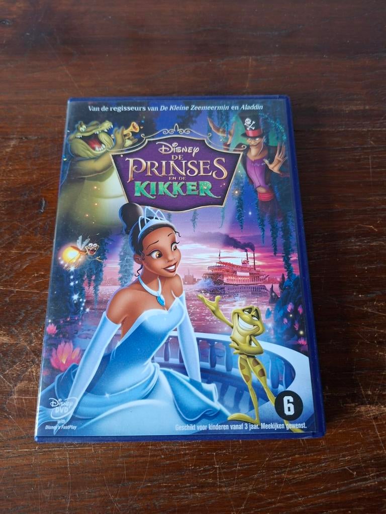Disney De Prinses en de Kikker DVD, Ophalen of Verzenden