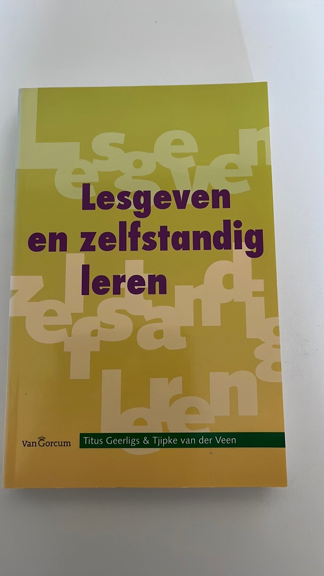 Lesgeven en zelfstandig leren., Ophalen, Alpha, Gelezen, HBO