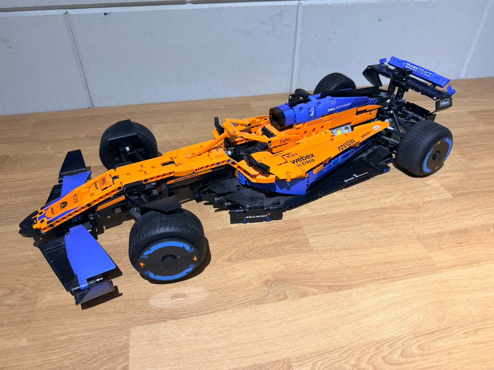Lego 42141 - Technic: McLaren Formula 1 Team 2022 Race Car, Lego, Ophalen of Verzenden, Zo goed als nieuw, Complete set