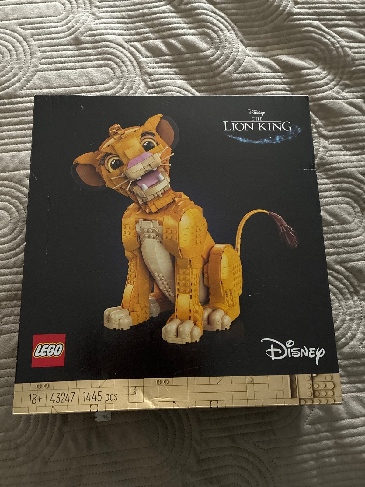 LEGO Disney De Leeuwenkoning Simba 43247 - Nieuw, Kinderen en Baby's, Speelgoed | Duplo en Lego, Zo goed als nieuw, Lego, Complete set