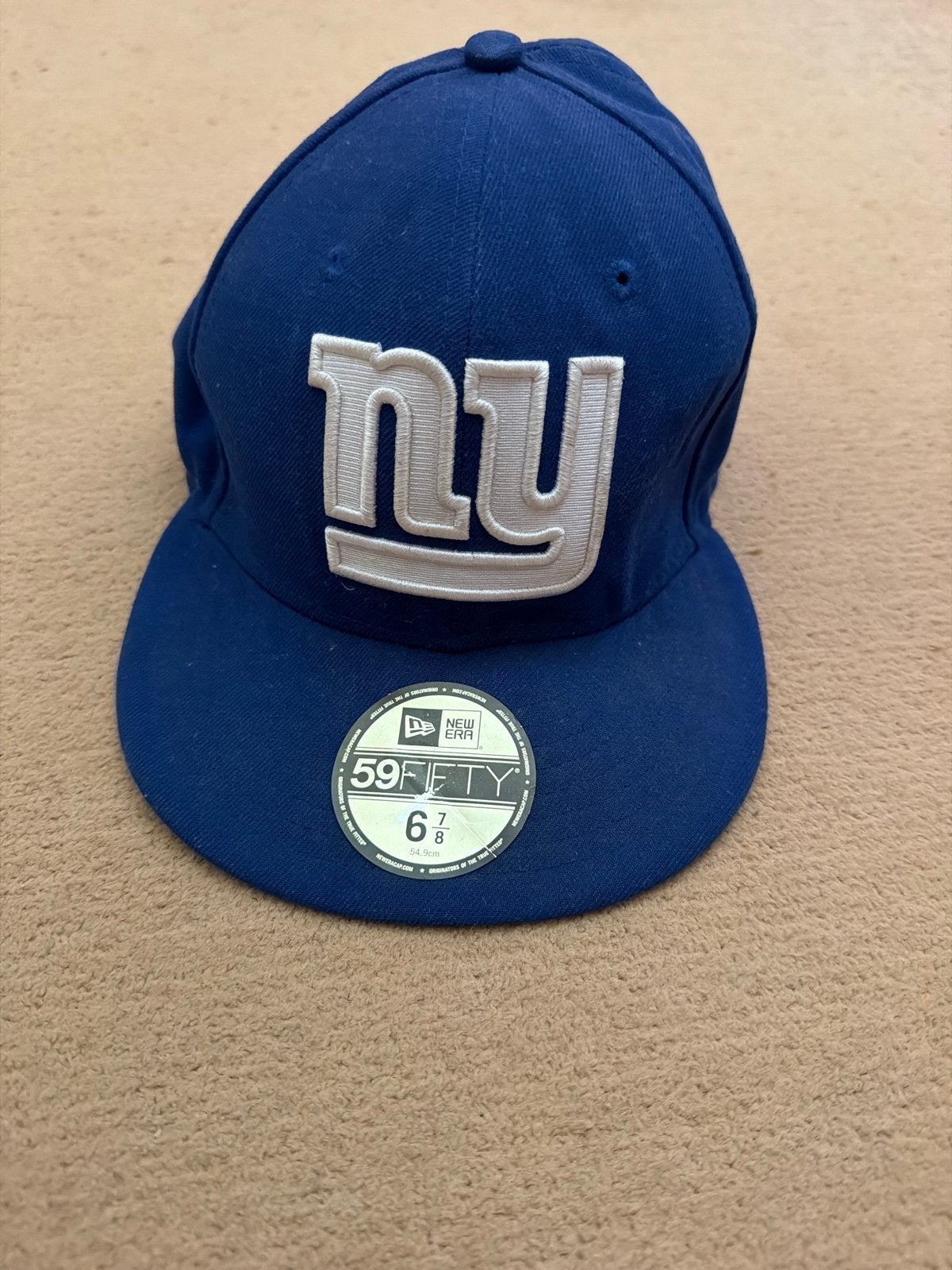New Era 59Fifty New York Giants NFL Pet - Maat 6 7/8, Ophalen of Verzenden, Nieuw, Pet