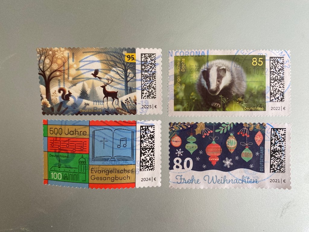 DUITSLAND 19 (recent/modern) 20 stuks GROOTFORMAAT, Postzegels en Munten, Postzegels | Volle albums en Verzamelingen, Ophalen of Verzenden