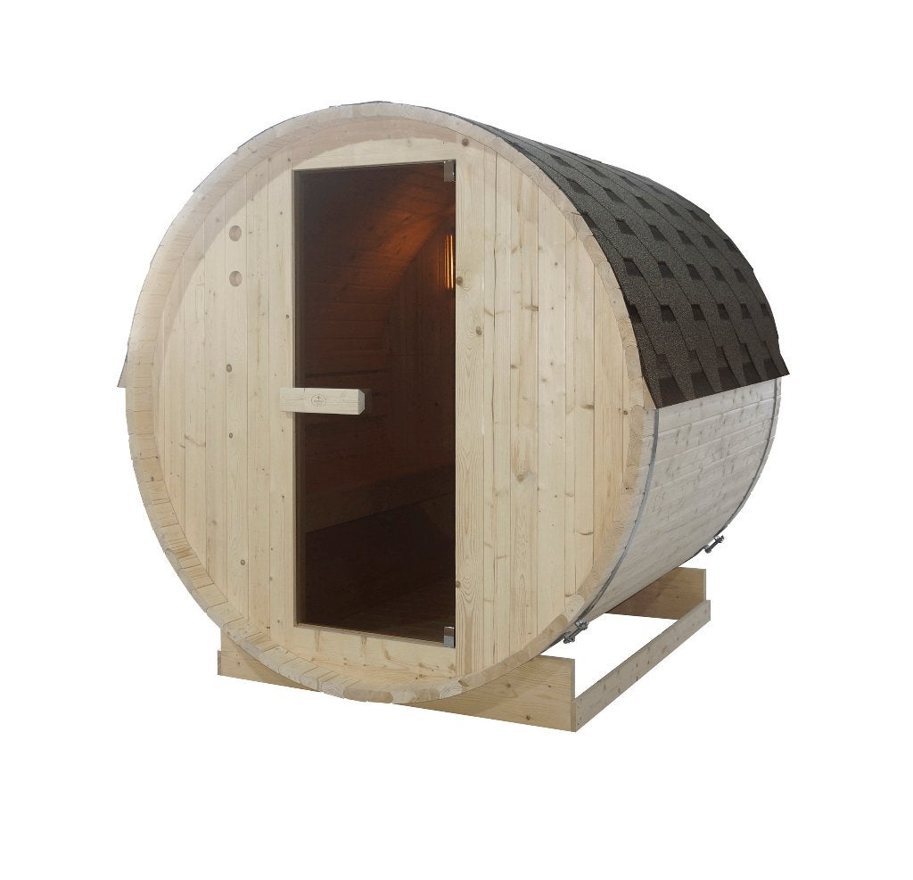 Passion | Barrel Sauna Luxury 180 | NIEUW UIT VOORRAAD, Ophalen of Verzenden, Nieuw, Fins of Traditioneel, Complete sauna