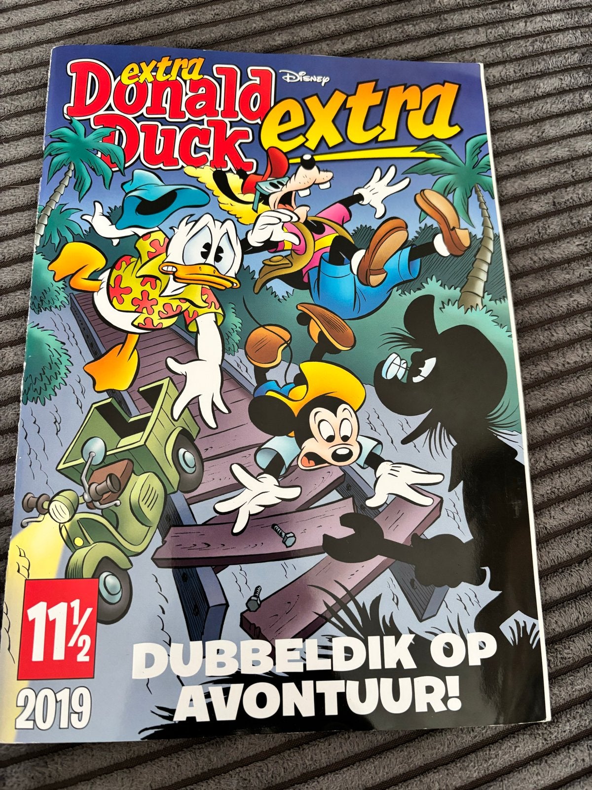 Donald Duck Extra 11½ 2019 - Dubbeldik op Avontuur!, Boeken, Eén stripboek, Ophalen of Verzenden, Zo goed als nieuw