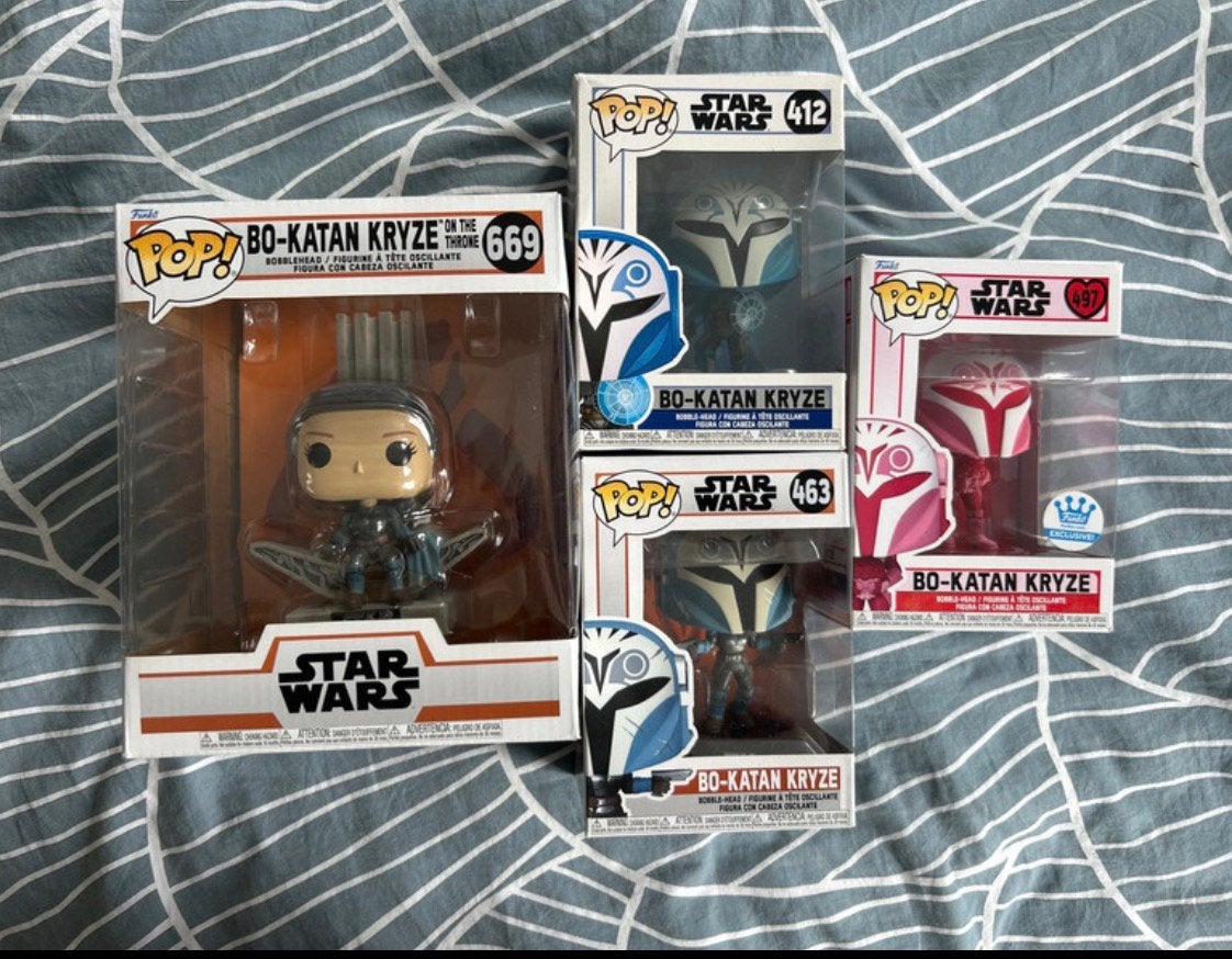 Funko poppen Bo-Katan Kryze, Ophalen of Verzenden, Actiefiguurtje