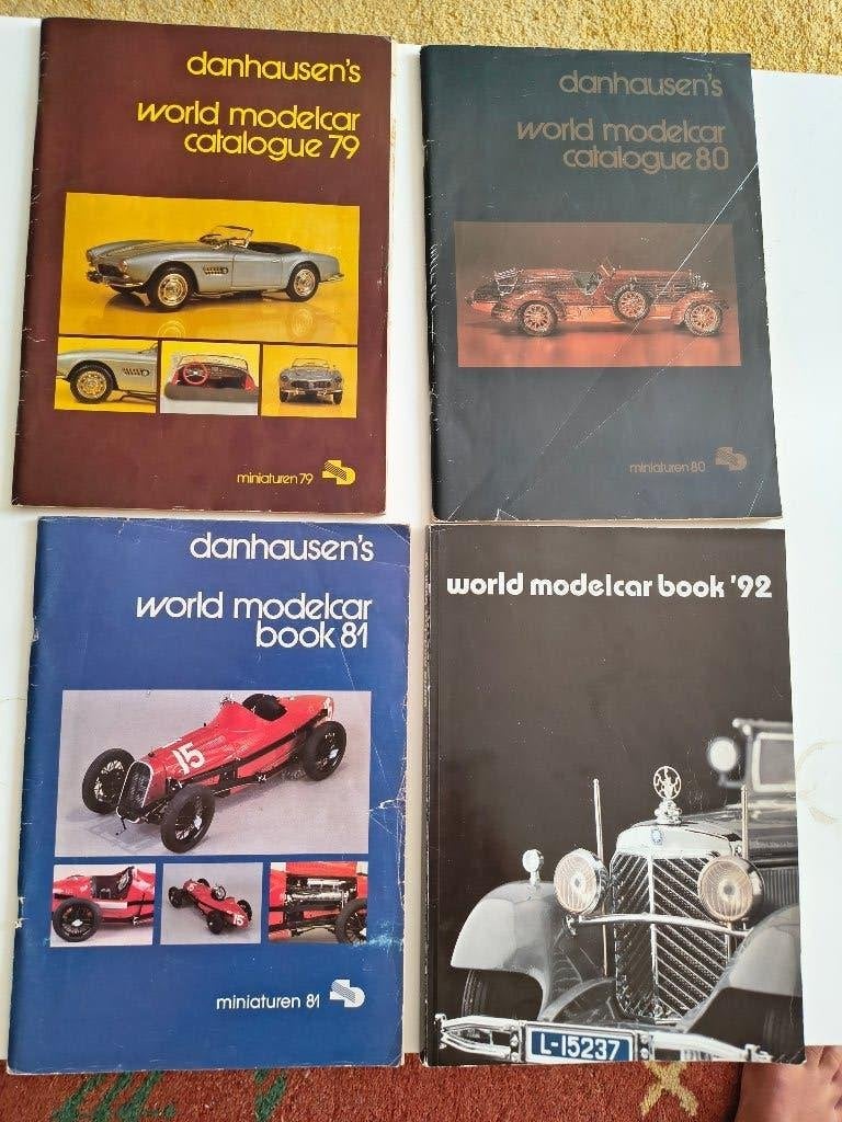 Danhausen World Modelcar Books (1979, 1980,1981, 1992), Ophalen of Verzenden, Gelezen, Algemeen