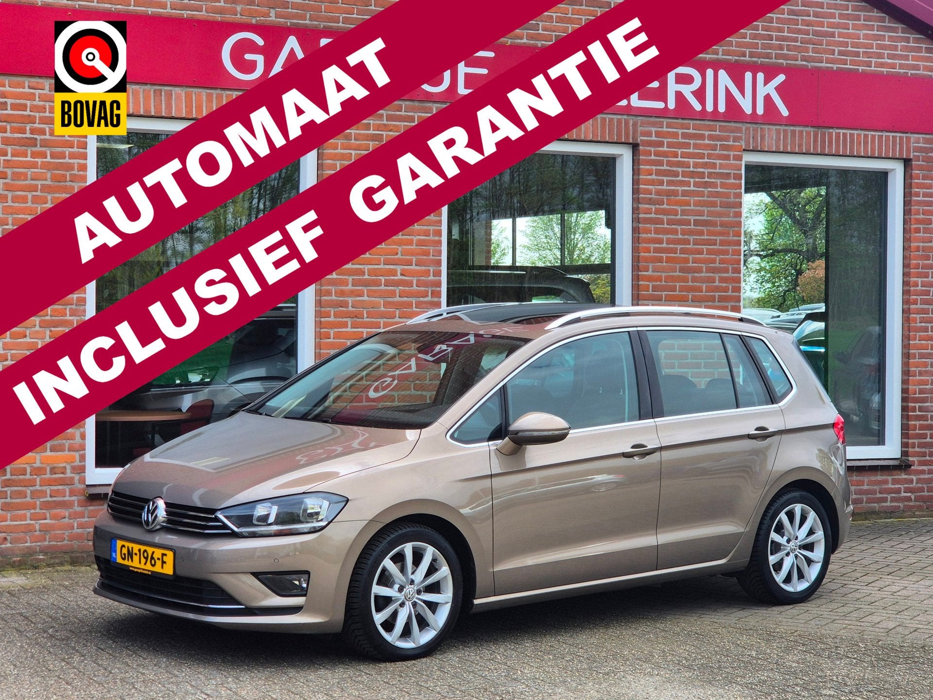Volkswagen Golf Sportsvan 1.2 TSI Highline 110PK 5drs AUTOMA, Auto's, Stof, Gebruikt, Euro 6, 4 cilinders