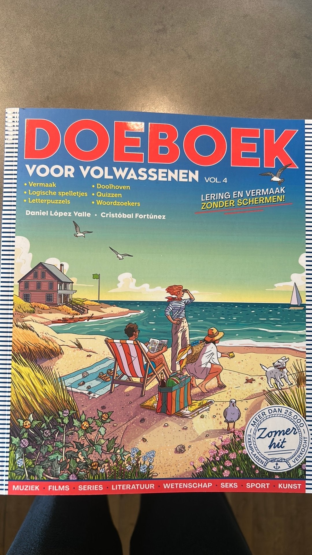 Doeboek volwassenen puzzelboek, Hobby en Vrije tijd, Denksport en Puzzels, Ophalen of Verzenden, 500 t/m 1500 stukjes, Nieuw, Puzzelboek