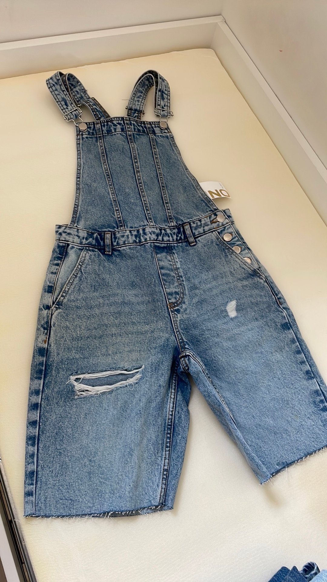 Spijker jumpsuit, Ophalen of Verzenden, Nieuw, Maat 36 (S), Blauw