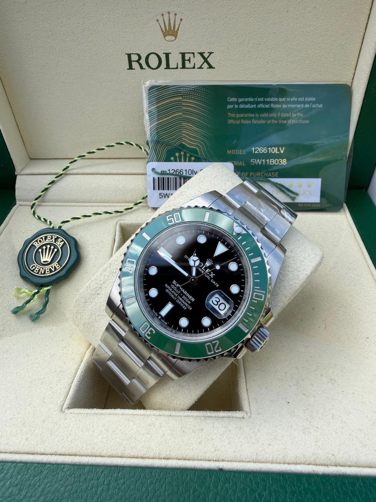 Rolex Submariner Starbucks, Staal, Polshorloge, Nieuw, Ophalen of Verzenden
