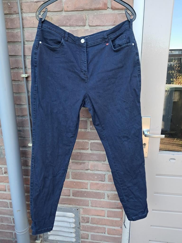 Superfijne stretch broek relaxed by Toni mt 46, Kleding | Dames, Blauw, Maat 46/48 (XL) of groter, Ophalen of Verzenden, Lang