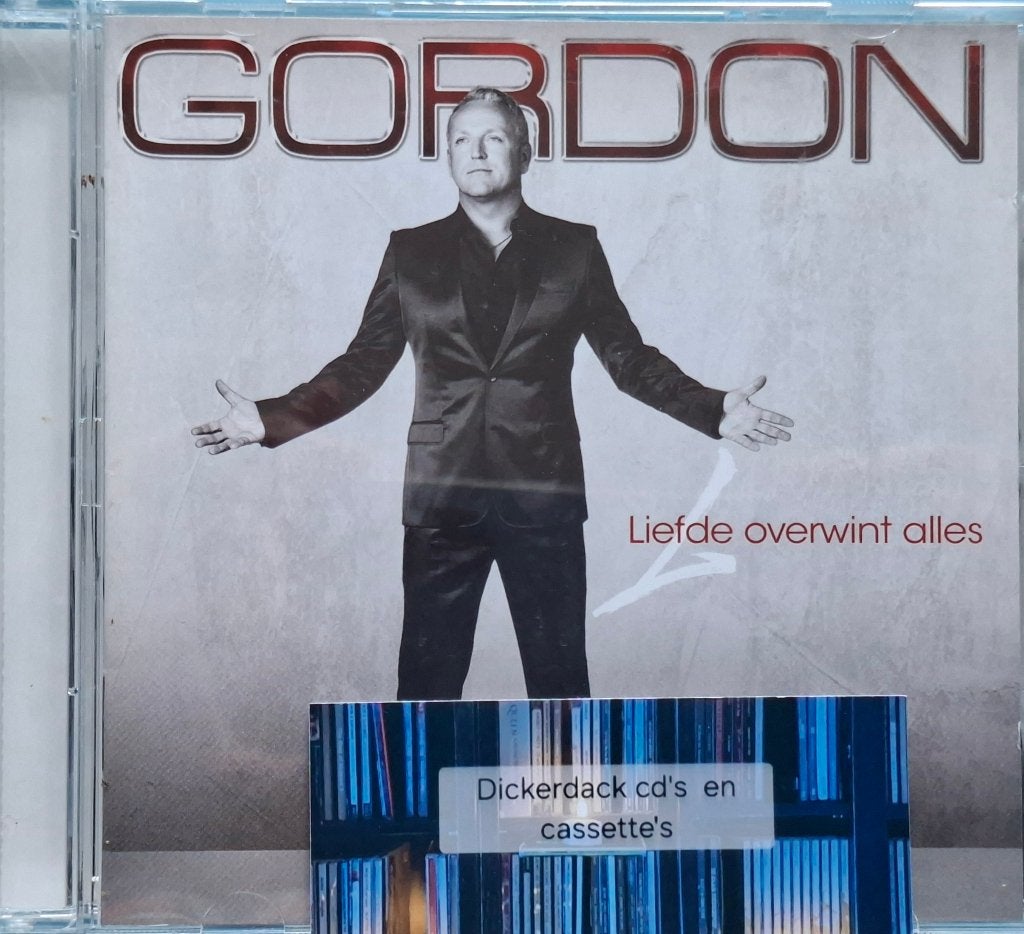 Gordon; Liefde overwint alles (NL, 2013), Cd's en Dvd's, Cd's | Nederlandstalig, Ophalen of Verzenden, Gebruikt, Pop
