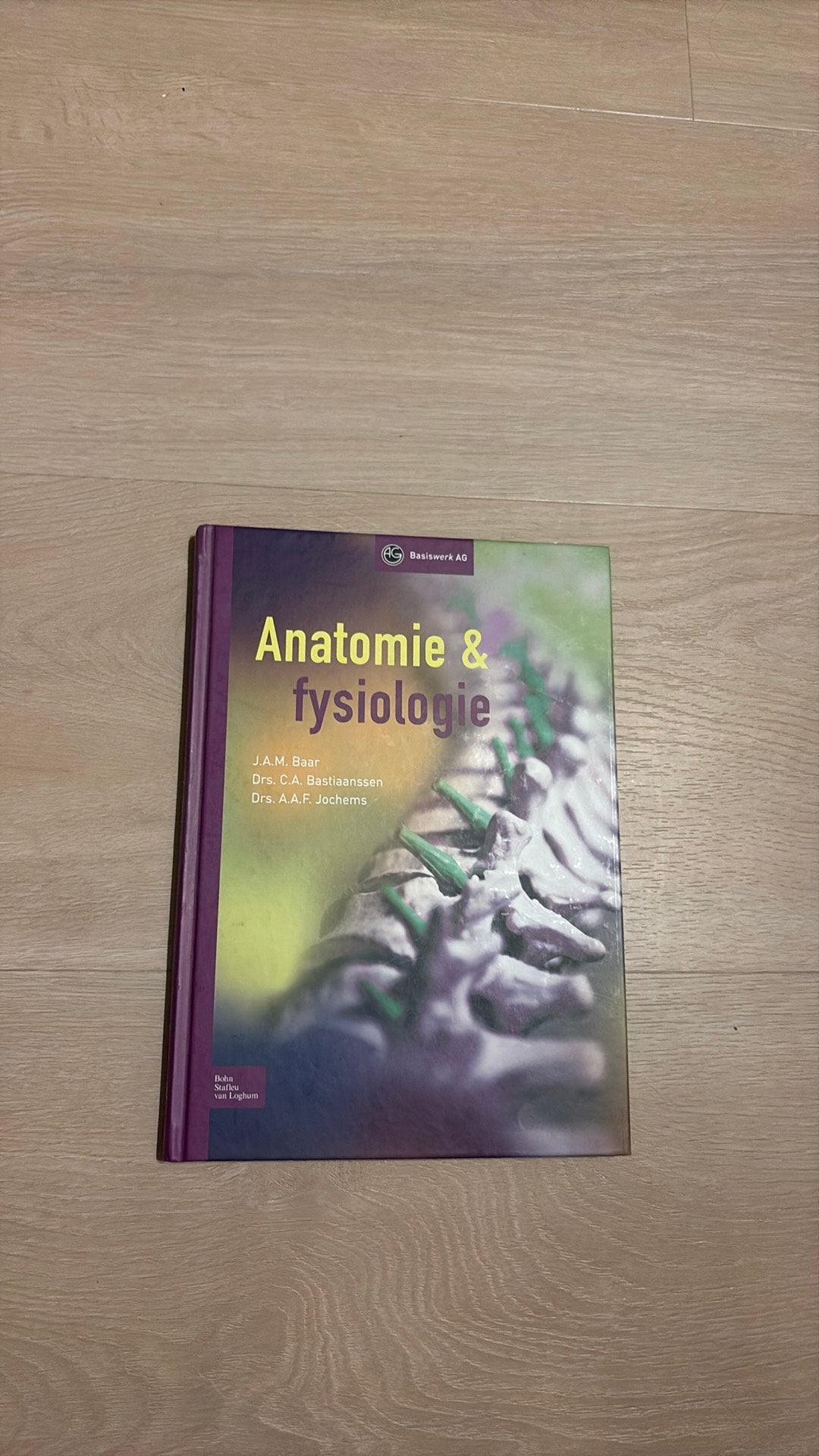 A.A.F. Jochems - Anatomie en fysiologie, Ophalen of Verzenden, Zo goed als nieuw, A.A.F. Jochems; C.A. Bastiaanssen; J.A.M. Baar