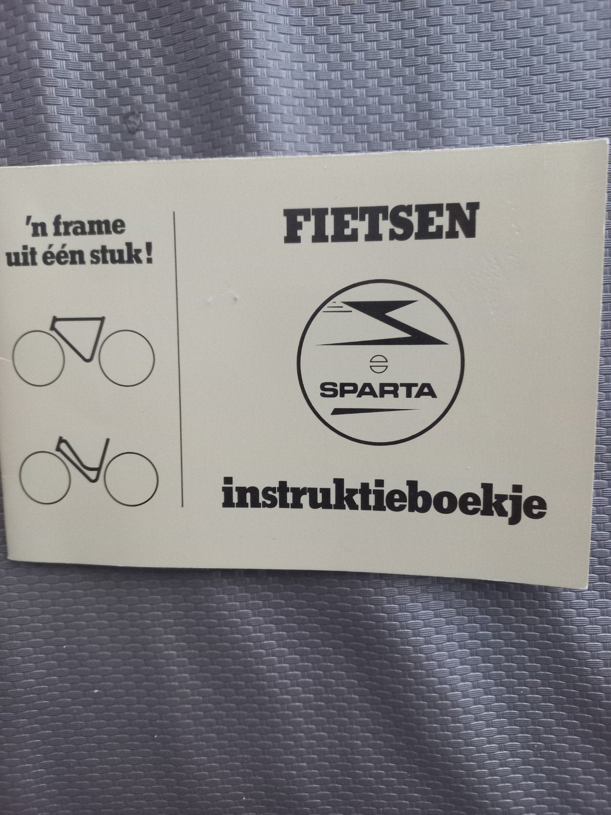 Sparta Fiets Instructieboekje - Vintage Handleiding, Fietsen en Brommers, Ophalen of Verzenden