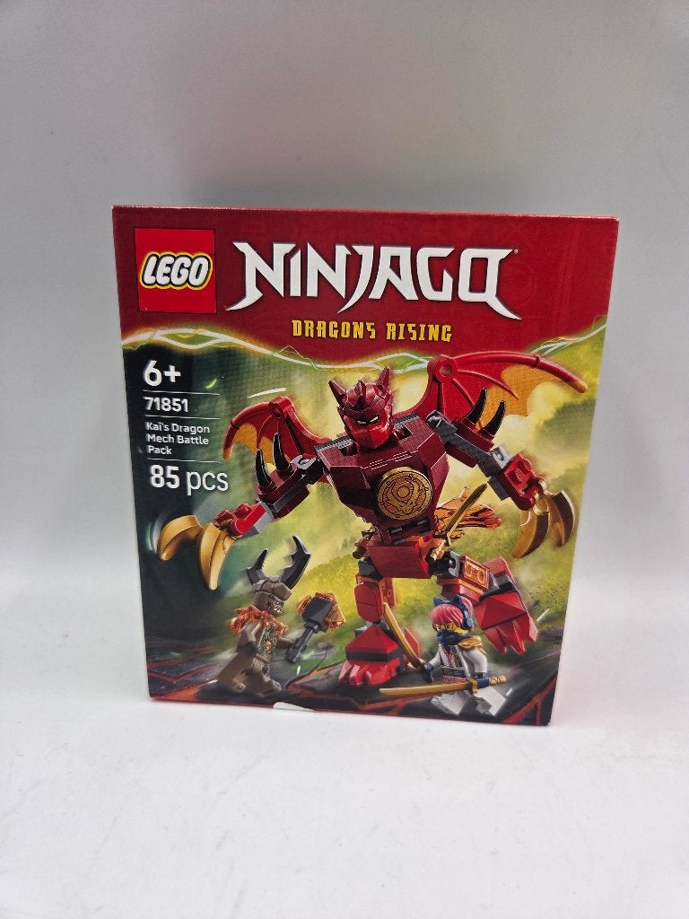 Lego Ninjago 71851 Kai's Dragon Mech Battle Pack, Lego, Nieuw, Ophalen of Verzenden, Ongeopend/sealed
