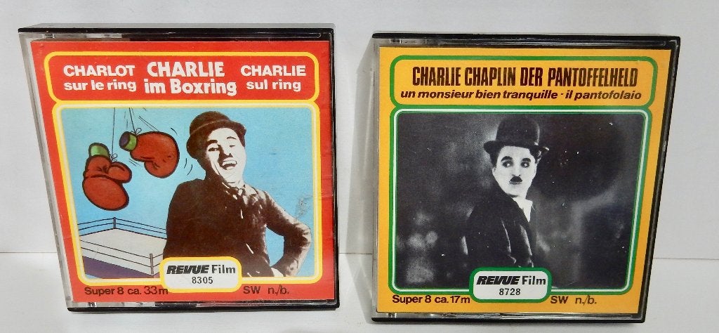 Charlie Chaplin super 8 films e.a., Ophalen of Verzenden, 16mm film