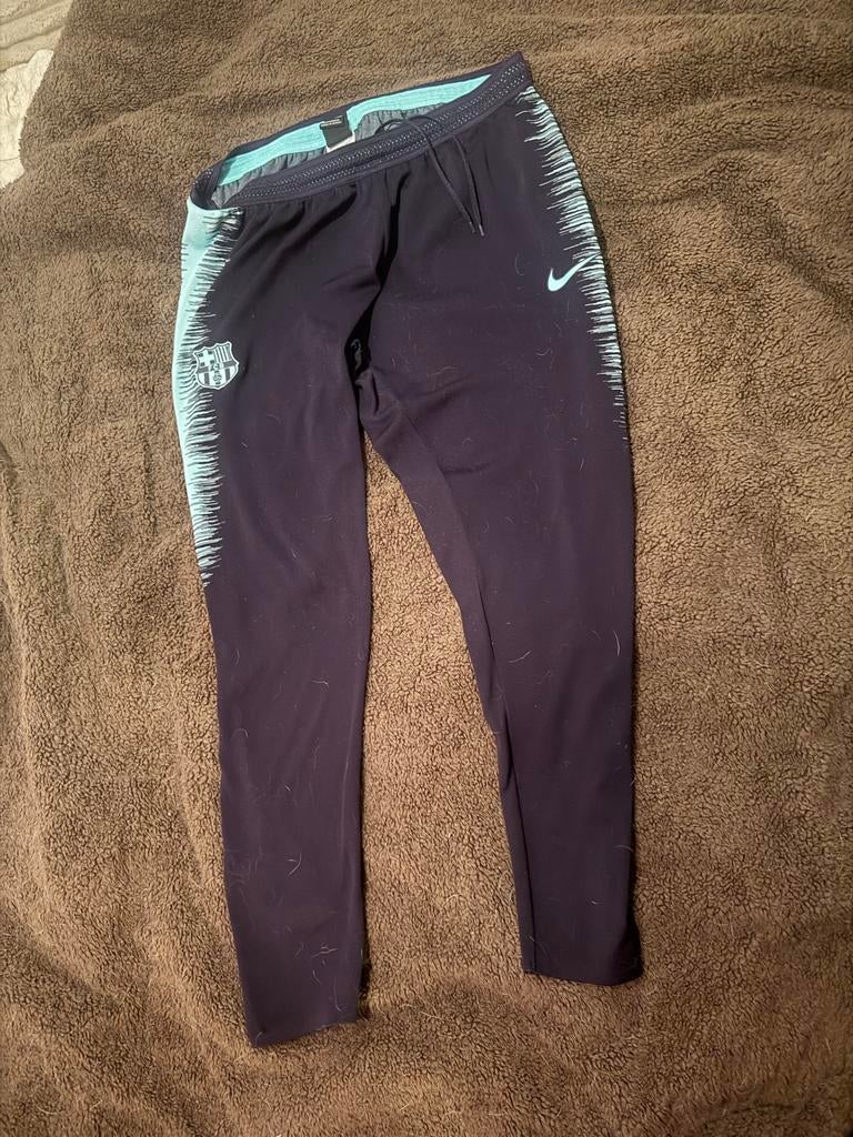 Nike FC Barcelona Vaporknit Trainingsbroek XL, Kleding | Heren, Verzenden, Zwart, Maat 56/58 (XL), Voetbal