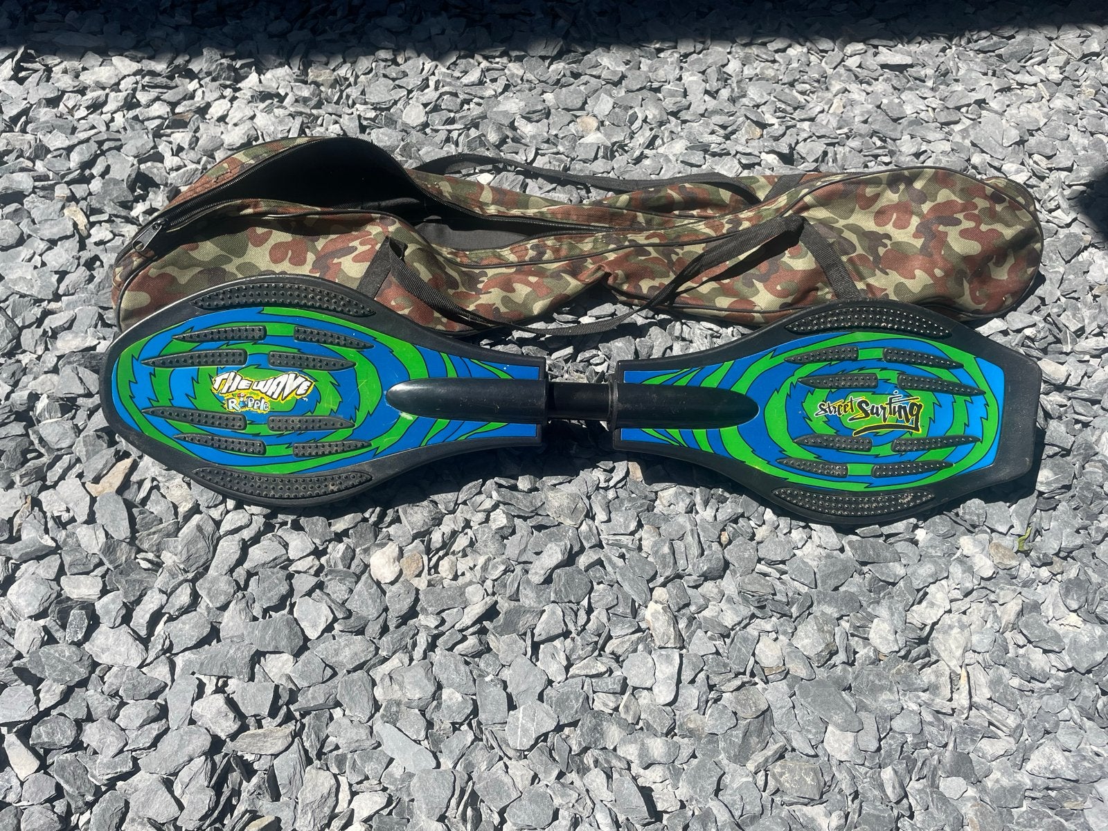 Waveboard van Ripple met tas - Goed werkend, Sport en Fitness, Ophalen of Verzenden, Gebruikt, Waveboard