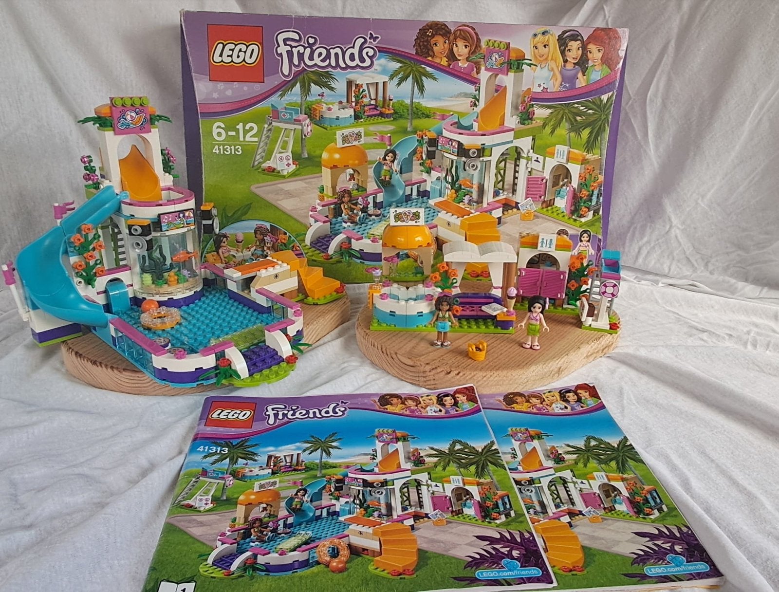 Lego Friends 41313 Heartlake Zwembad, Lego, Inclusief accessoires, Friends, Ophalen of Verzenden