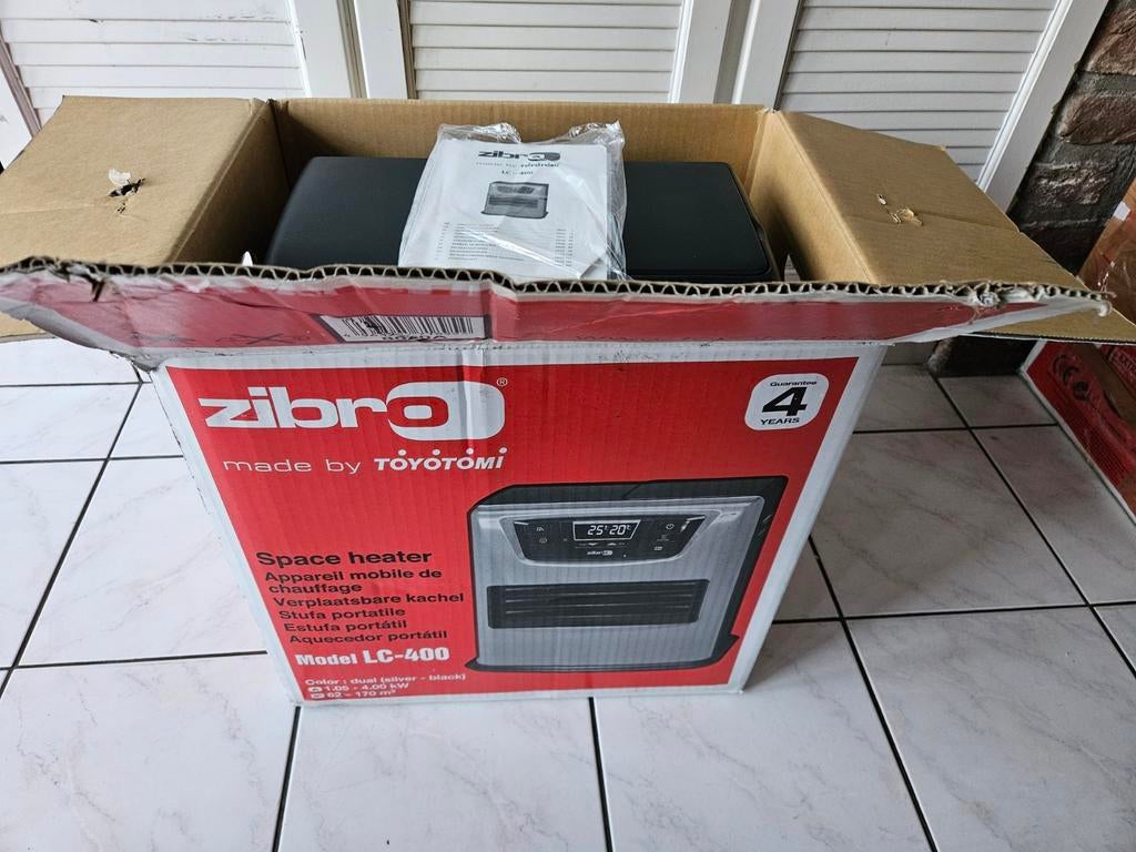 Zibro petroleum laserkachels, Huis en Inrichting, Kachels, Ophalen of Verzenden, Zo goed als nieuw, Overige brandstoffen, Petroleumkachel