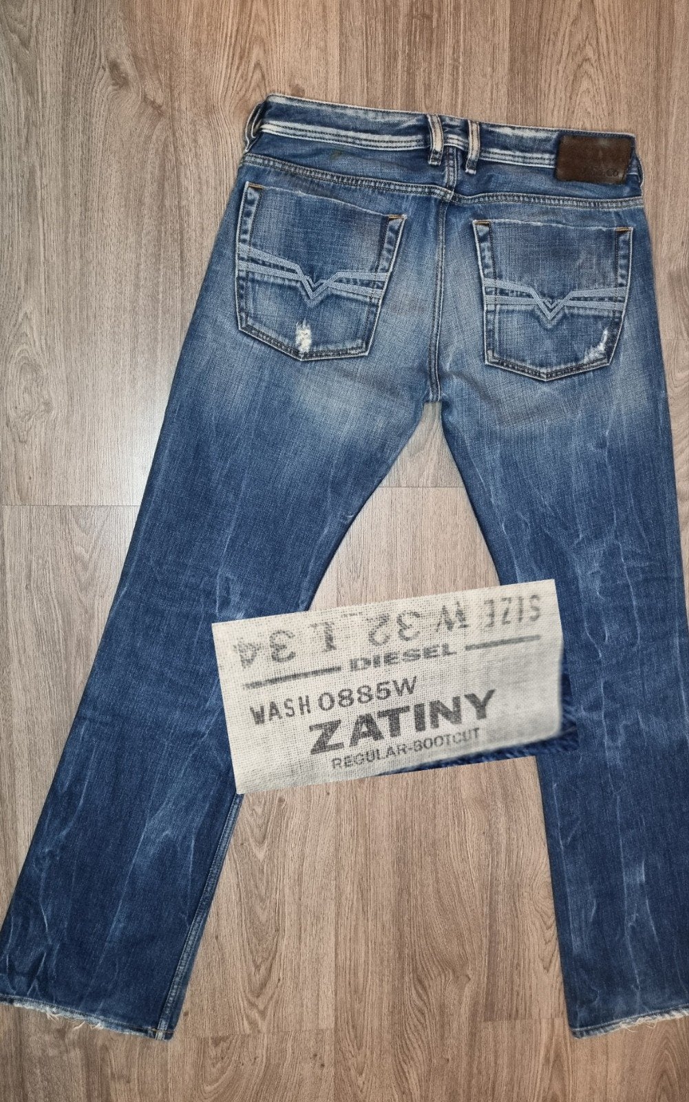 Diesel ZATINY W32 L34 * 32x34 * GRATIS VERZENDEN! * #D2381, Kleding | Heren, Spijkerbroeken en Jeans, Diesel, Blauw, Diesel, W32 (confectie 46) of kleiner