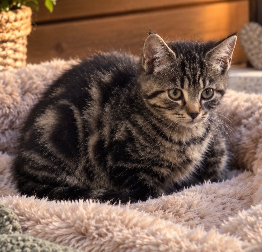Mooi cypers poesje, Poes, Kortharig, 0 tot 2 jaar