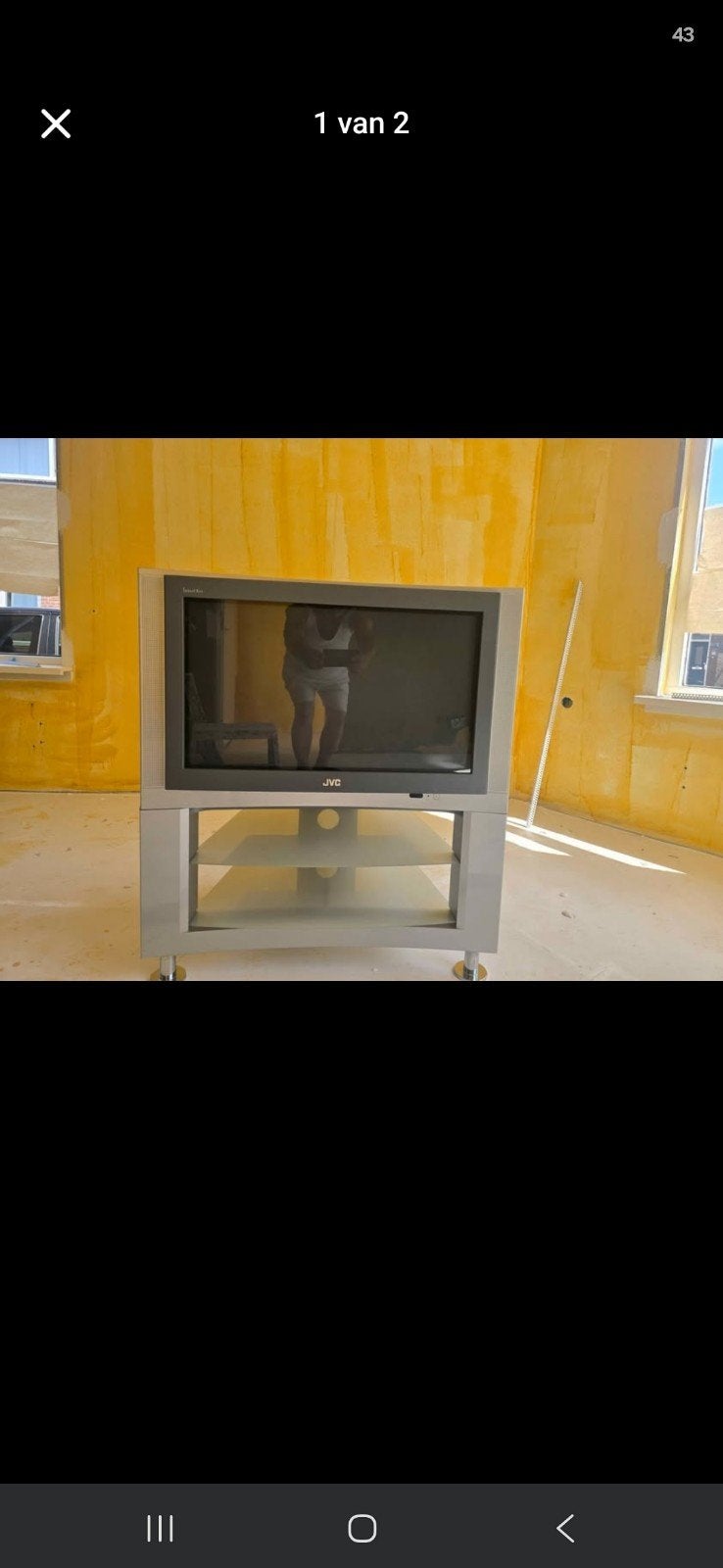 JVC TV met standaard - Retro kijkervaring, Overige merken, Gebruikt, 50 Hz, Ophalen of Verzenden