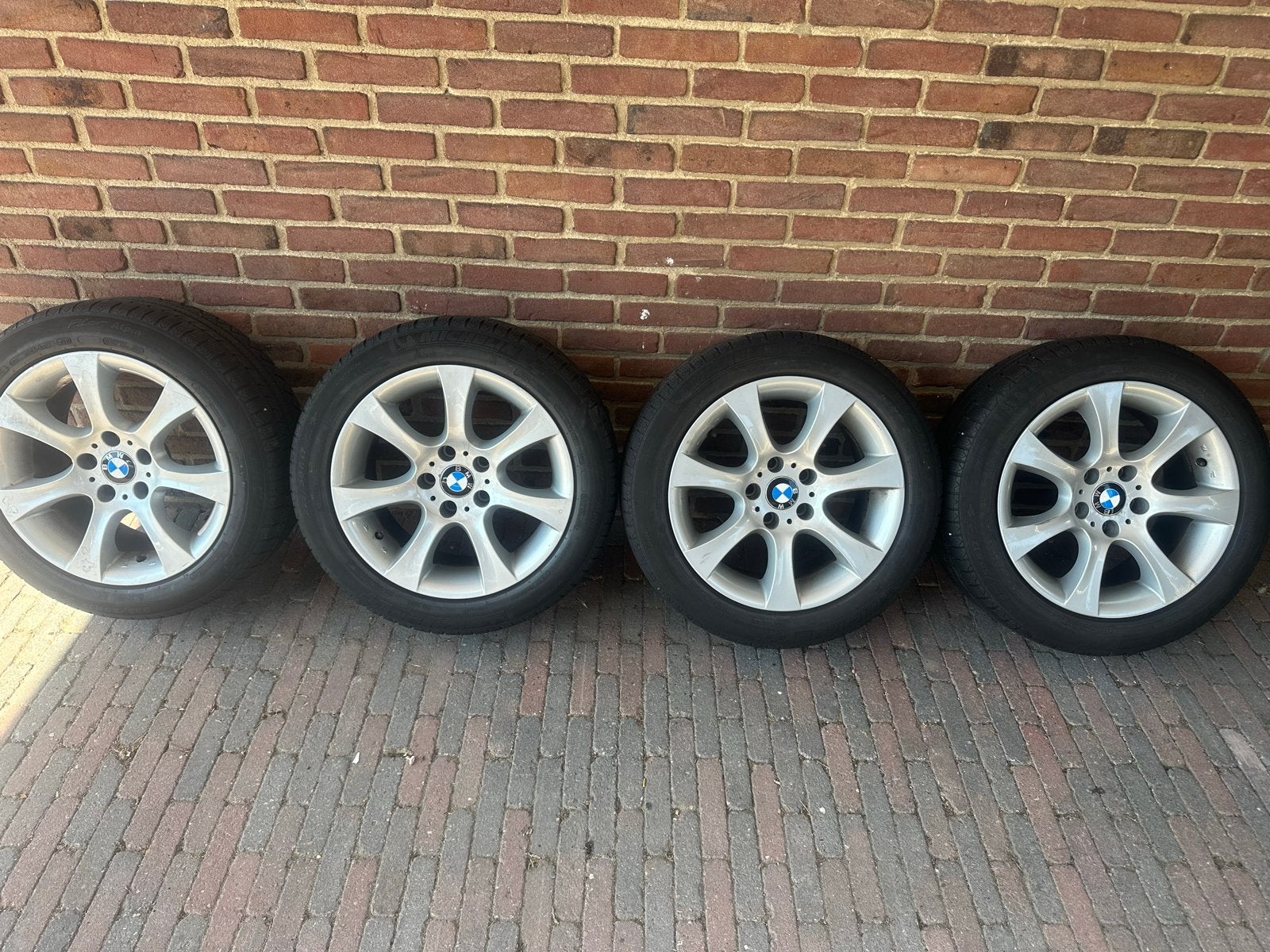 BMW velgen met Michelin banden 225/50 R17, Auto-onderdelen, Banden en Velgen, Ophalen, Gebruikt, Banden en Velgen, 17 inch