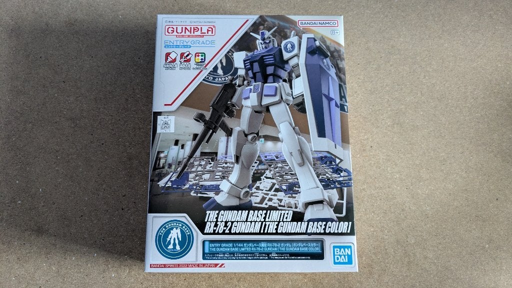 1/144 THE GUNDAM BASE LIMITED RX-78-2 GUNDAM, Ophalen of Verzenden, 1:50 of kleiner